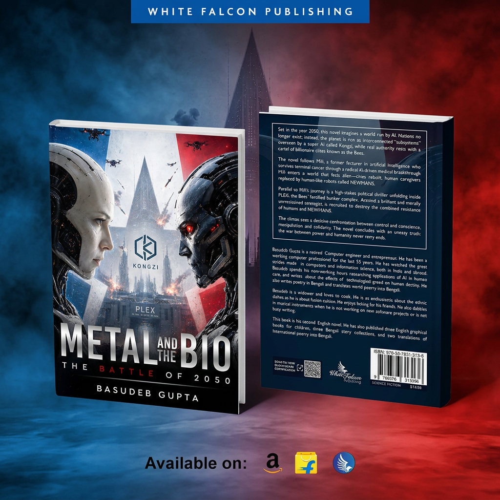 Metal and the Bio: The Battle of 2050 — front and back covers